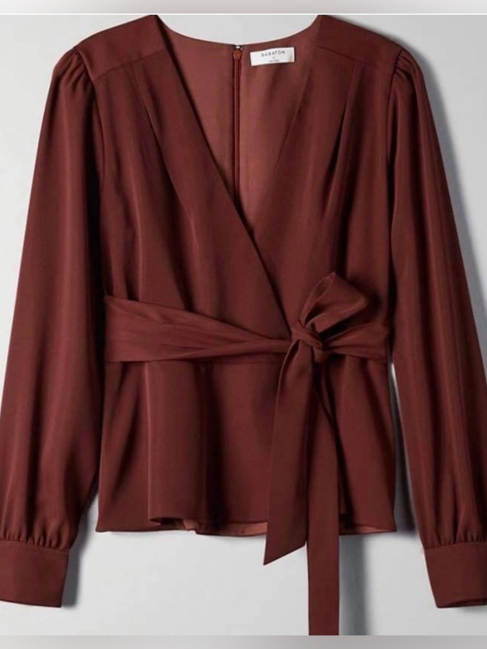 Babaton Bello Truffle Blouse